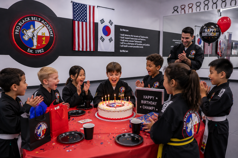 Martial Arts Birthday Parties at Professional Black Belt Academy - Fort Worth in Fort Worth